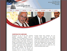 Tablet Screenshot of livingstongroupdc.com